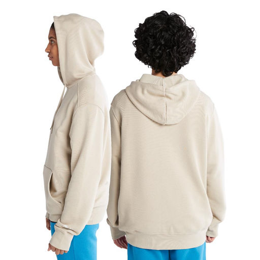Толстовка Timberland Sweatshirt Refibra Hoodie Regular бежевая  фото 5
