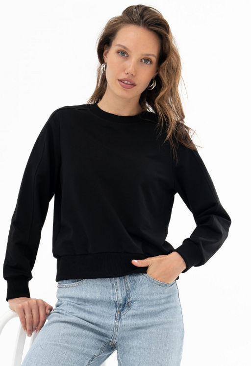 Джемпер женский 451L3-37 черный - Solo mio фото 10