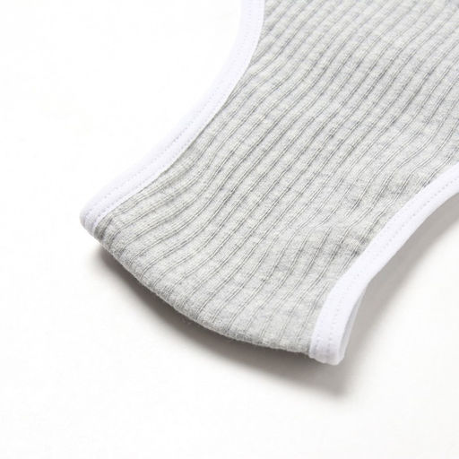 Комплект нижнего белья женский (топ, трусы) Collorista, серый, размер 42-44