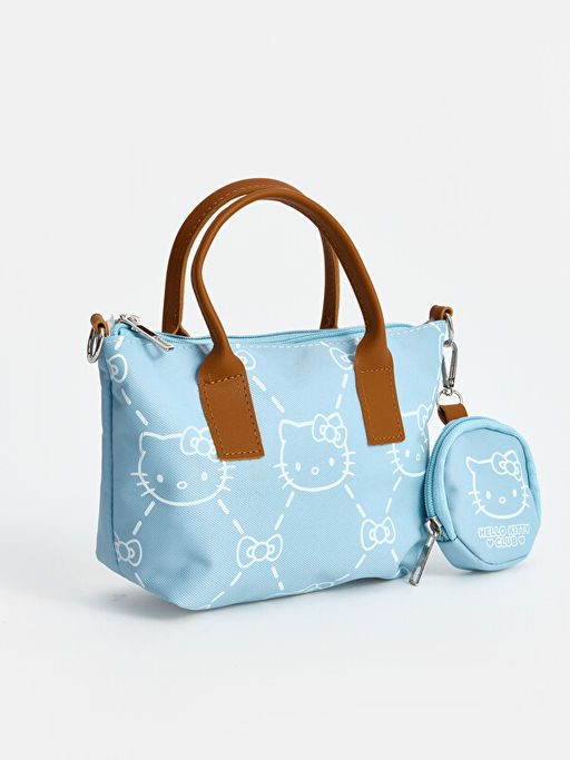 Hello Kitty Bask?l? K?z ?ocuk Omuz ?antas?