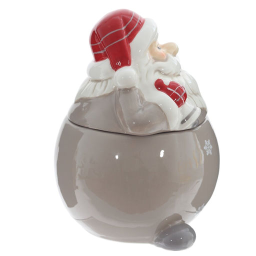 Конфетница "Дед Мороз", 800 мл, L13 W12,5 H18 см