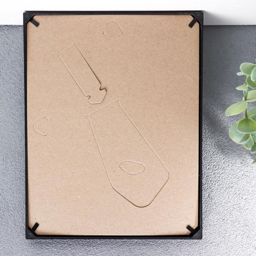 Цена за 2 шт. Фоторамка для фото 15×21 см Keep memories, Taylor, пластик, чёрный, (пластиковый экран)