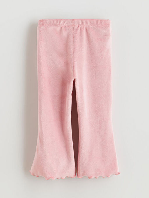 Beli Lastikli Basic K?z Bebek Tayt Pantolon