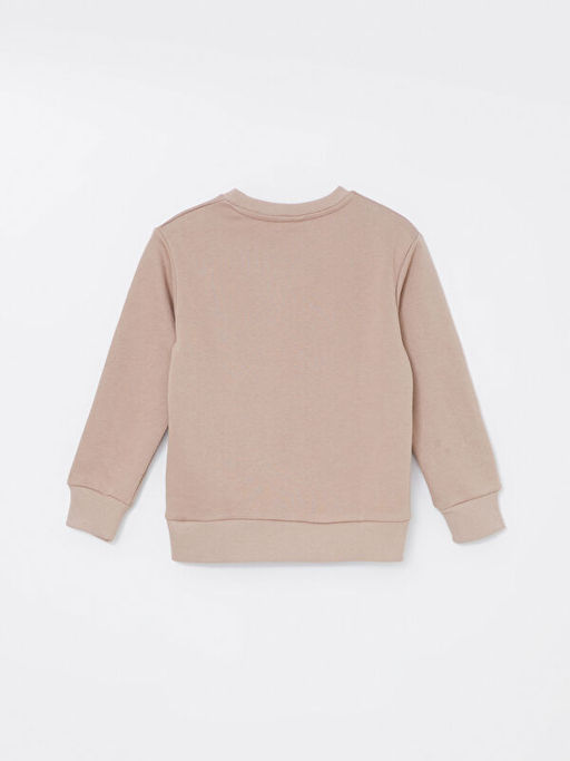 Bisiklet Yaka Basic Uzun Kollu Erkek ?ocuk Sweatshirt