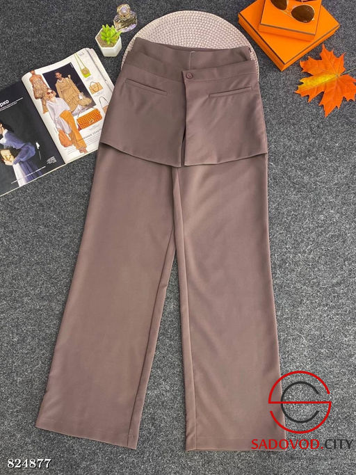 Женские широкие багги брюки