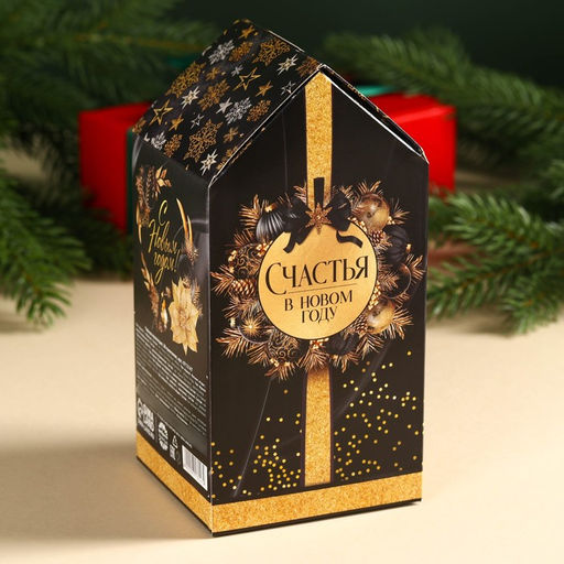 Чай новогодний Счастье придет в Новый год, 28 пакетиков - Фабрика счастья фото 3