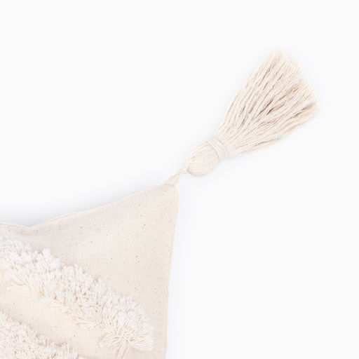 Наволочка декоративная Этель Бохо, 30х50 см, цвет молочный, 100% хлопок  фото 8