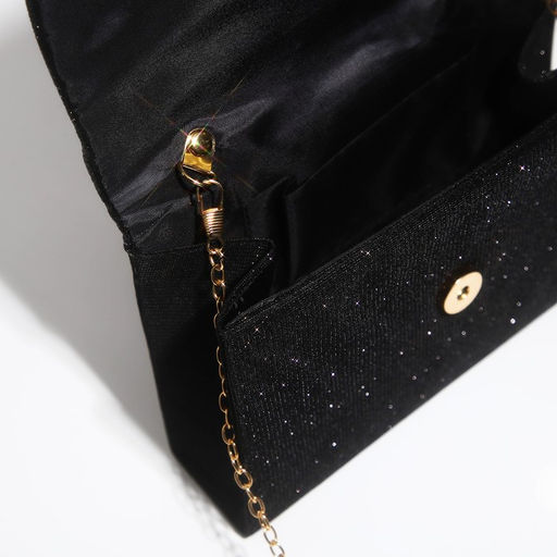 Сумка-клатч на магните, цвет чёрный - Simaland фото 6