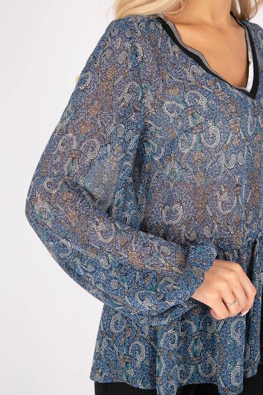 Блуза М5-4815/2 - Wisell фото 2