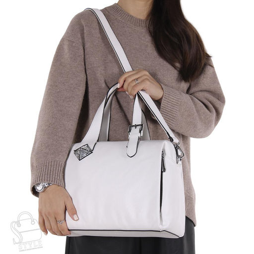 Сумка женская   593139-4 white Velina Fabbiano-Safenta/30 в Новосибирске