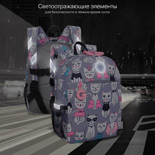 RK-676-2 рюкзак детский - Grizzly фото 13