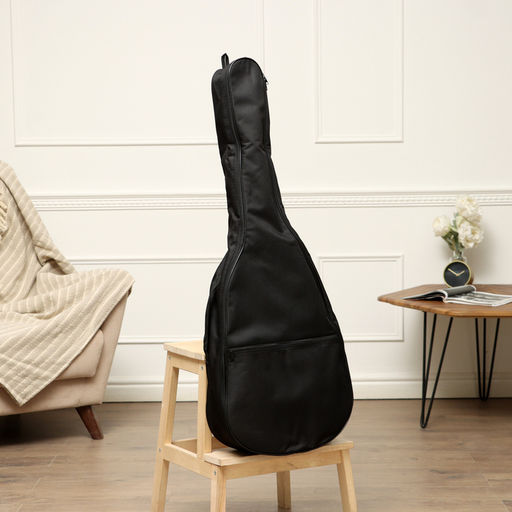 Чехол для классической гитары 4/4 Music Life, 102×38×12.5 см, утеплённый (зимний), чёрный