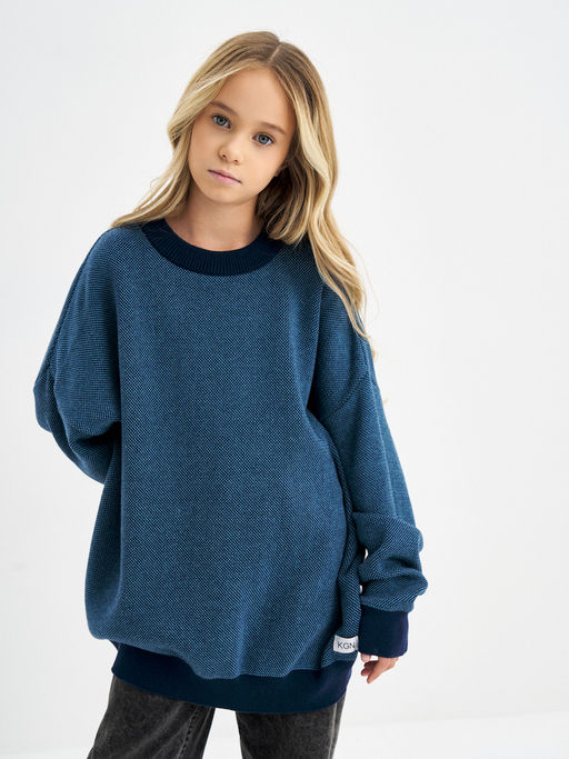 Синий джемпер для мальчика