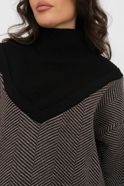 ЗЛАТА Костюм М 3306/кофе
