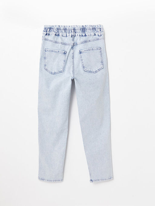 Beli Lastikli Slim Fit Kad?n Jean Pantolon - Waikiki фото 2