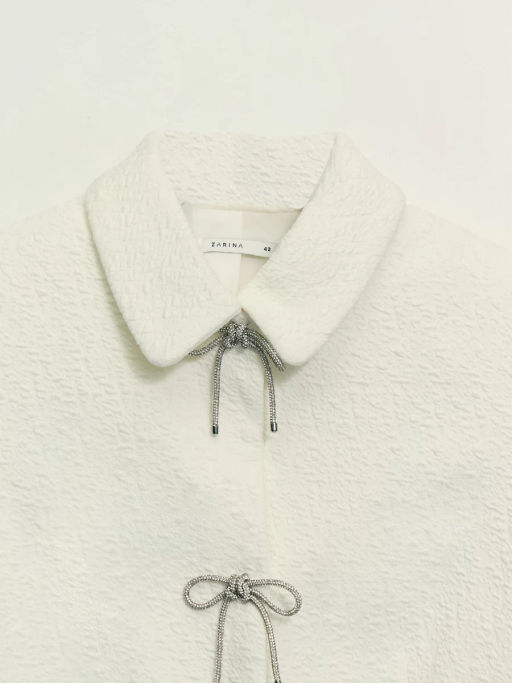 Жакет из хлопка с бантами / Zarina