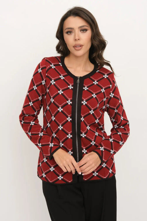 ЗЛАТА Жакет М 3173/красный