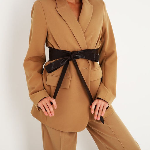 Пояс-кушак, ширина 8.5 см, цвет коричневый - Simaland фото 5