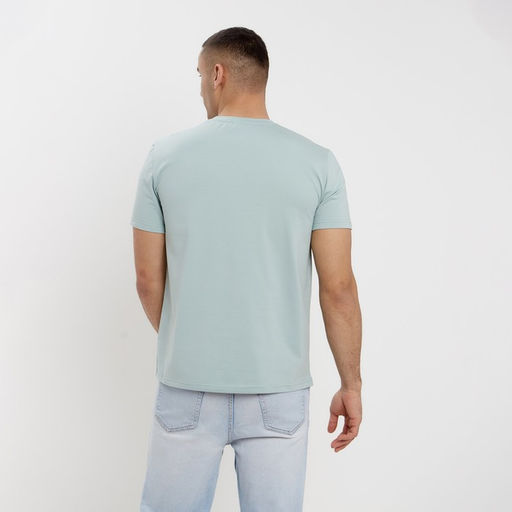 Футболка мужская MINAKU: Basic line MAN, размер 42, аква