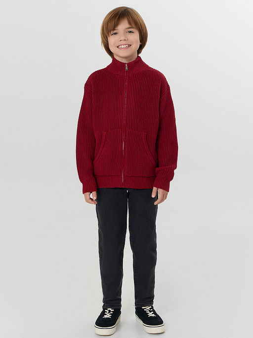 Джемпер для мальчиков красный - Mark formelle фото 3