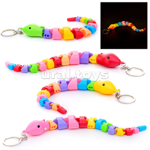 Мой благотворительный взнос в Коробку Храбрости - Игрушка-Антистресс "Змейка с кольцом"