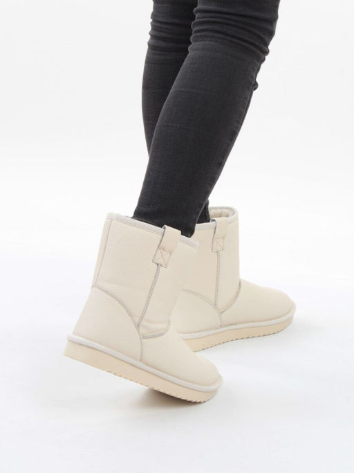 04-PAYH16-2Z LT. BEIGE Угги женские (натуральная кожа, 100% шерсть)