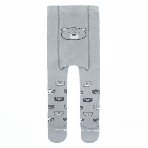 Колготки Крошка Я "Мишка", серый, рост 86-92 см