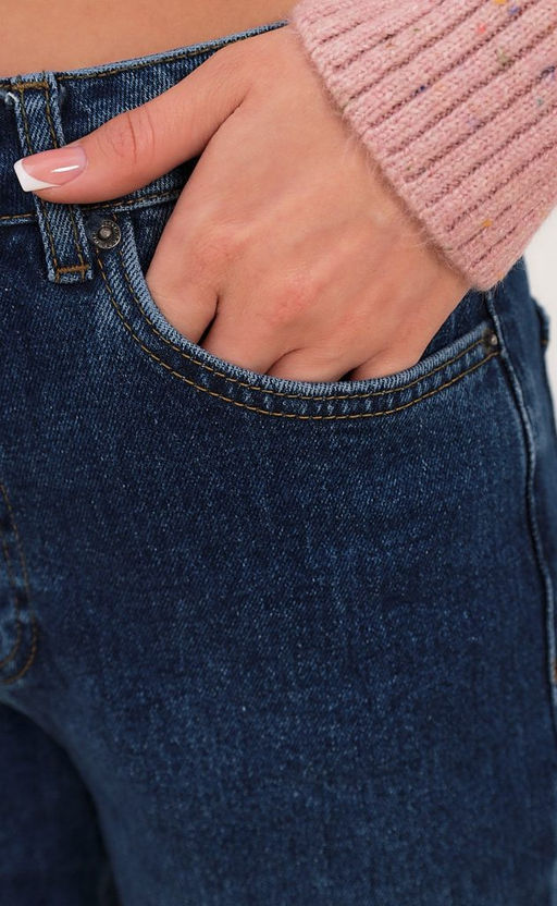 Джинсы женские прямые TP322-0118 синие