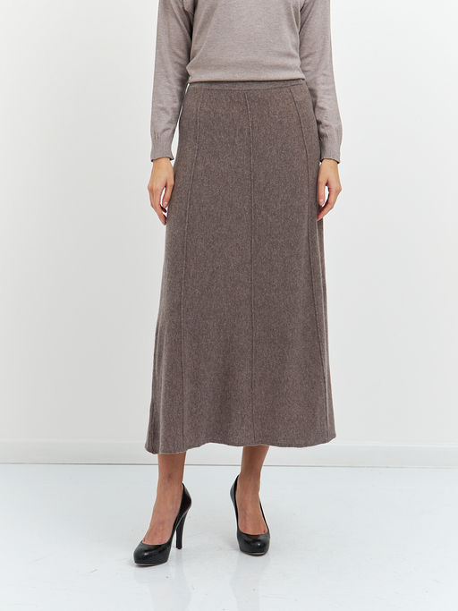 юбка в цвете фанго длины макси - Glenfield фото 2