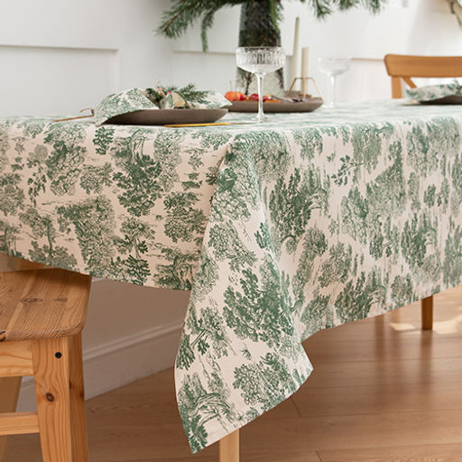 Скатерть 120х145, саржа, 100% хлопок, Гербариум ВБ - Традиция фото 25