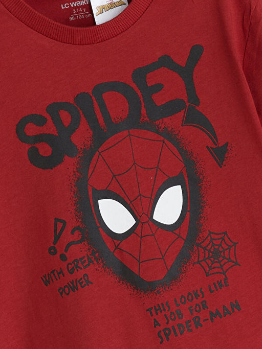 Spidey Bask?l? Erkek ?ocuk Ti??rt