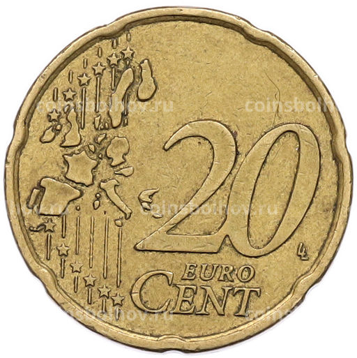 Монета 20 евроцентов 2006 года Испания