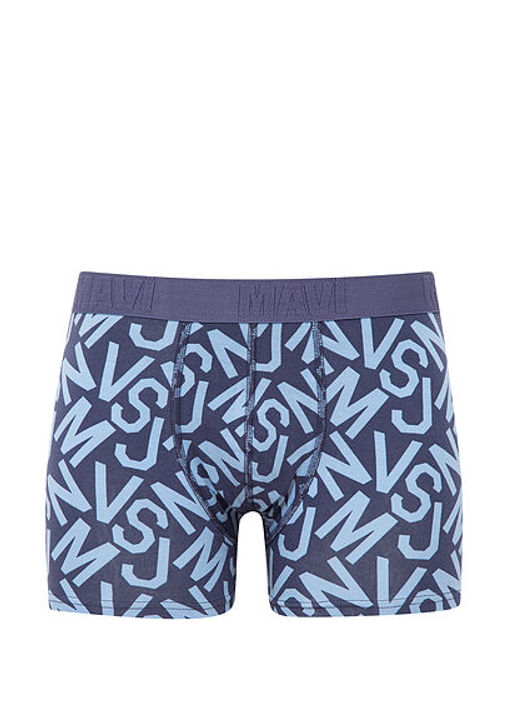 Bask?l? Mavi Boxer