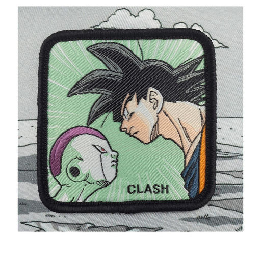 Бейсболка CAPSLAB арт. CL/DBZ4/1/ZIG Dragon Ball Goku and Frieza Clash (серый / оливковый)  фото 3