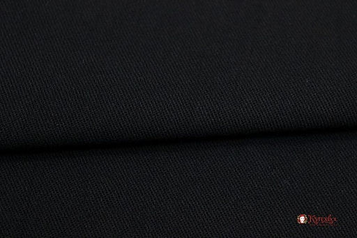 Плательный хлопок цв.Черный, СОРТ2, ш.1.5м, хлопок-100%, 150гр/м.кв - Купава фото 2