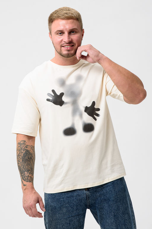 Футболка мужская 8507/1 оверсайз