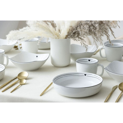 Тарелка суповая керамическая С любовью, 17.5?17.5?5.5 см, 500 мл, ручная работа