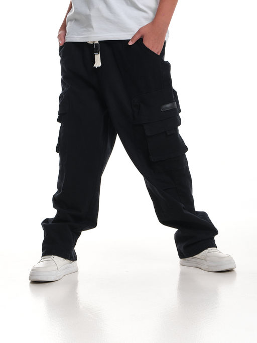 Брюки карго 33-91236 черный - Mini maxi фото 13