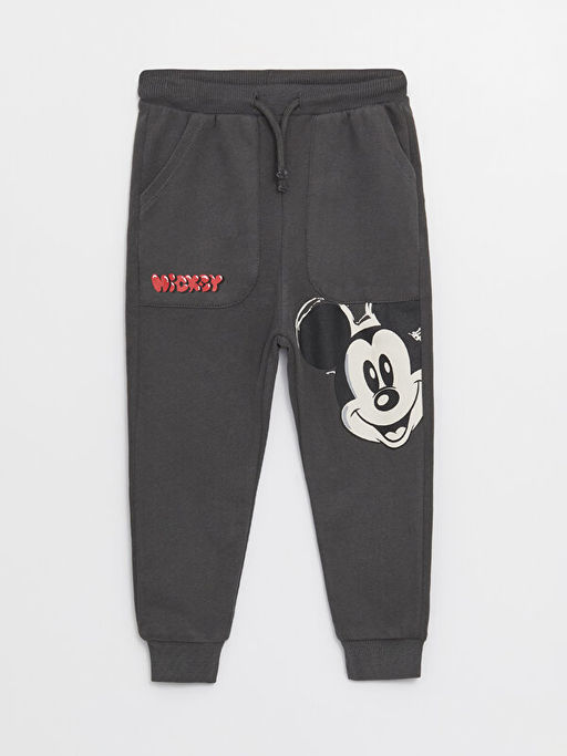 Beli Lastikli Mickey Mouse Bask?l? Erkek Bebek E?ofman Alt - Waikiki фото 3