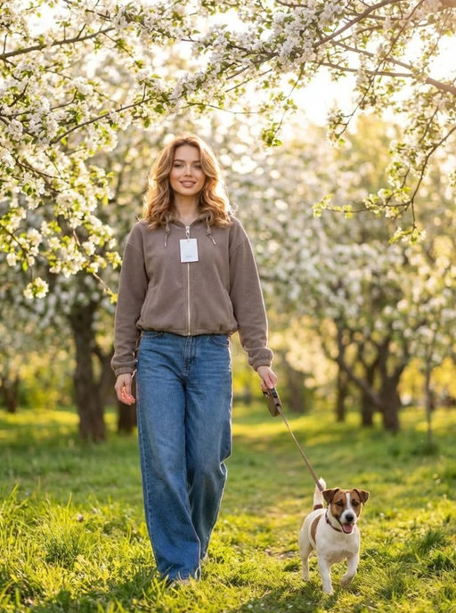 K13388 Толстовка из флиса с капюшоном КОФЕ