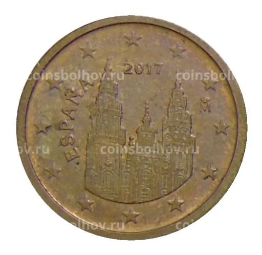 2 евроцента 2017 года Испания