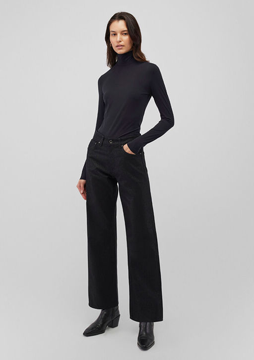 Bogazl? Siyah Tisort - Mavi фото 3