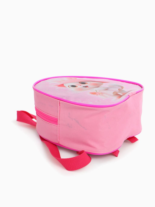 УЦЕНКА Рюкзак детский Кролик, Выбражулька на молнии, размер 21?9?23 см, розовый