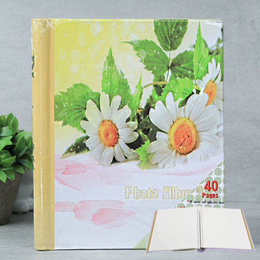 Фотоальбом магнитный 20 листов Цветы / 031C /уп 40/микс 4 вида - Галеонтрейд фото 5