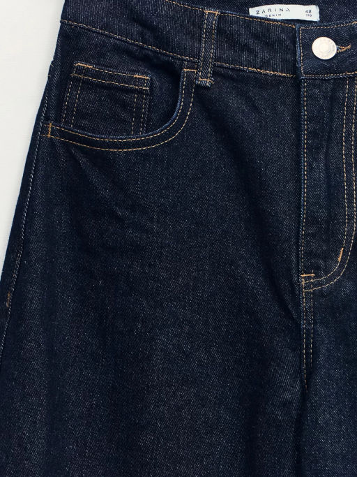 Джинсы wide leg с высокой посадкой / Zarina фото 8