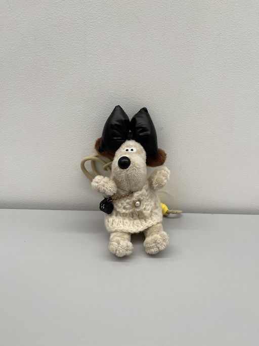 Брелок-dog Labbra LA-08 beige/nickel
