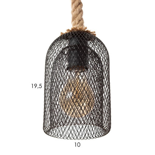 Светильник «Эндо» 8хЕ27 40 Вт черный 150×140 см