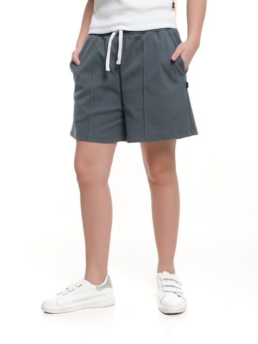 Шорты для девочки 22-4356 эвкалипт