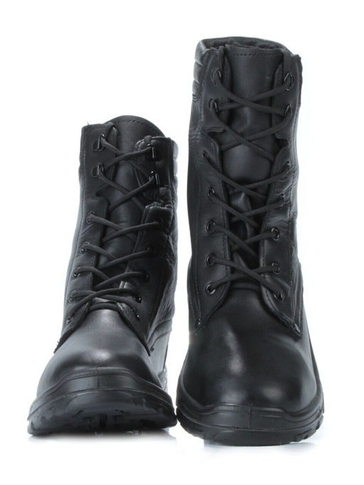 05-9004 BLACK Ботинки зимние мужские (искусственная кожа, искусственный мех) - No name фото 13