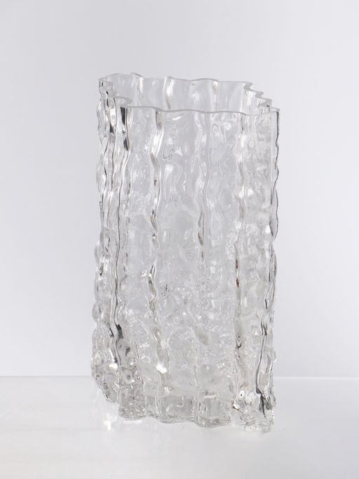 Ваза «Силвио», 20.5×15 см, стекло, прозрачная